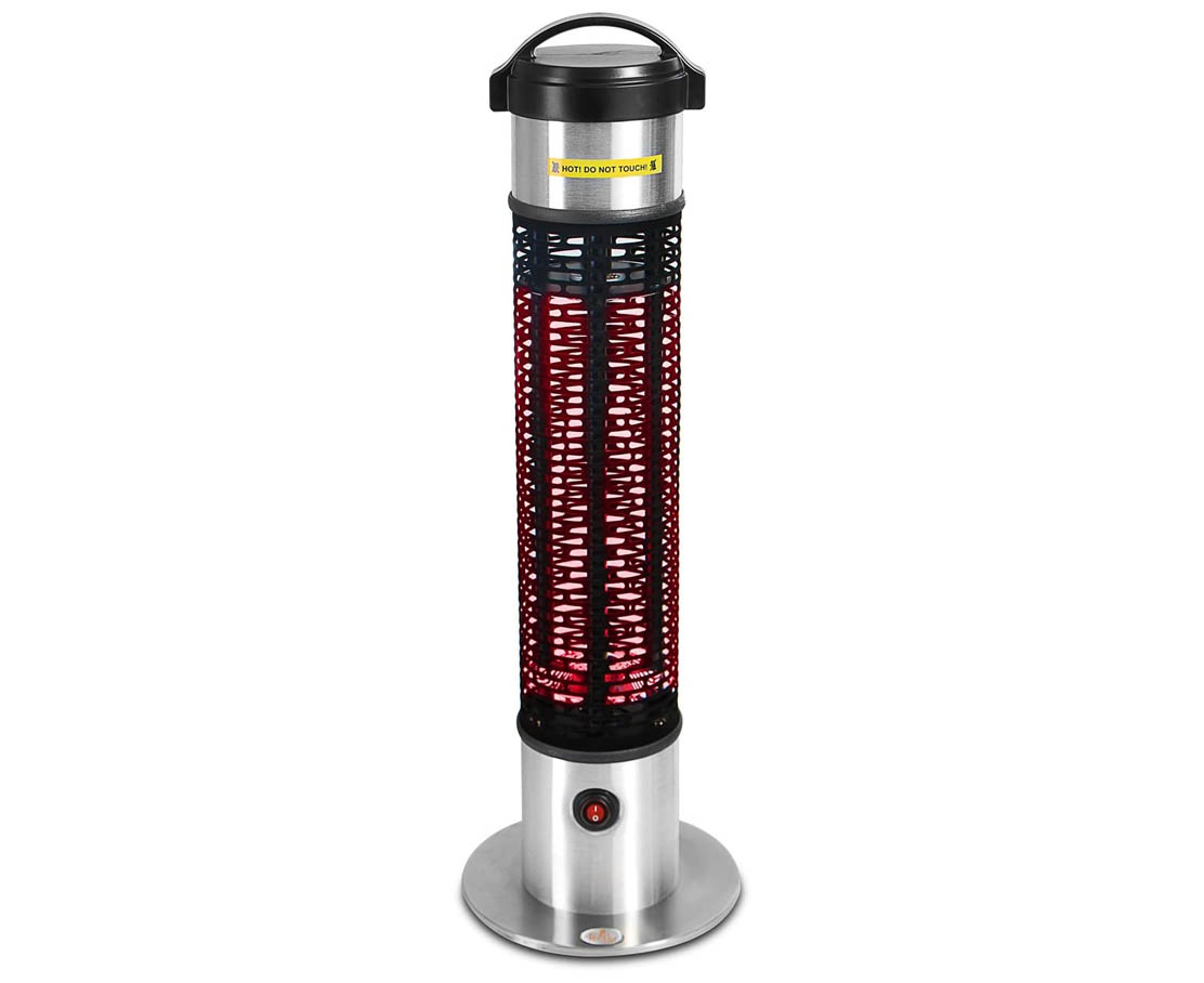 Firefly Heatlab 1.2kW Weatherproof Free Standing Electric Safety Patio Heater